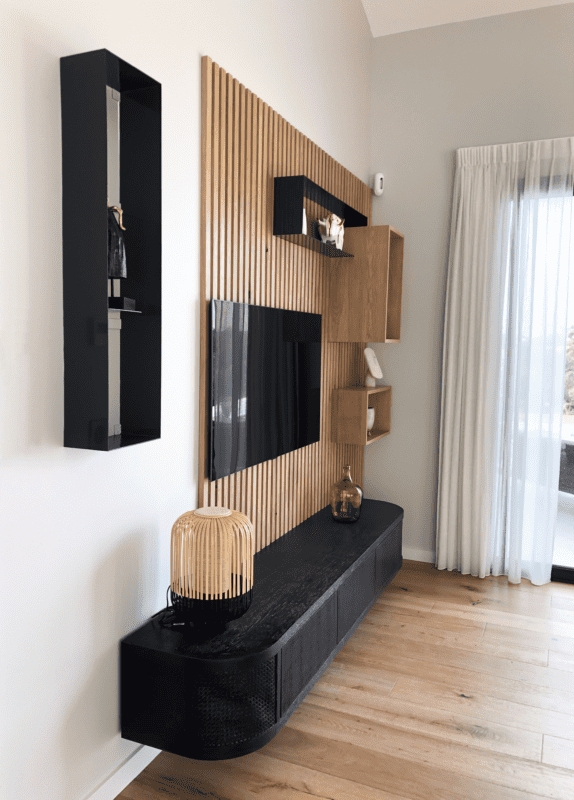 meuble TV avec claustra